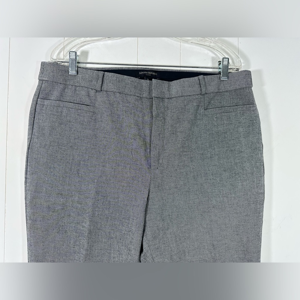Banana Republic Womens Size 16 Sloan Business Casual Dress Pants Flat Front - Picture 2 of 10